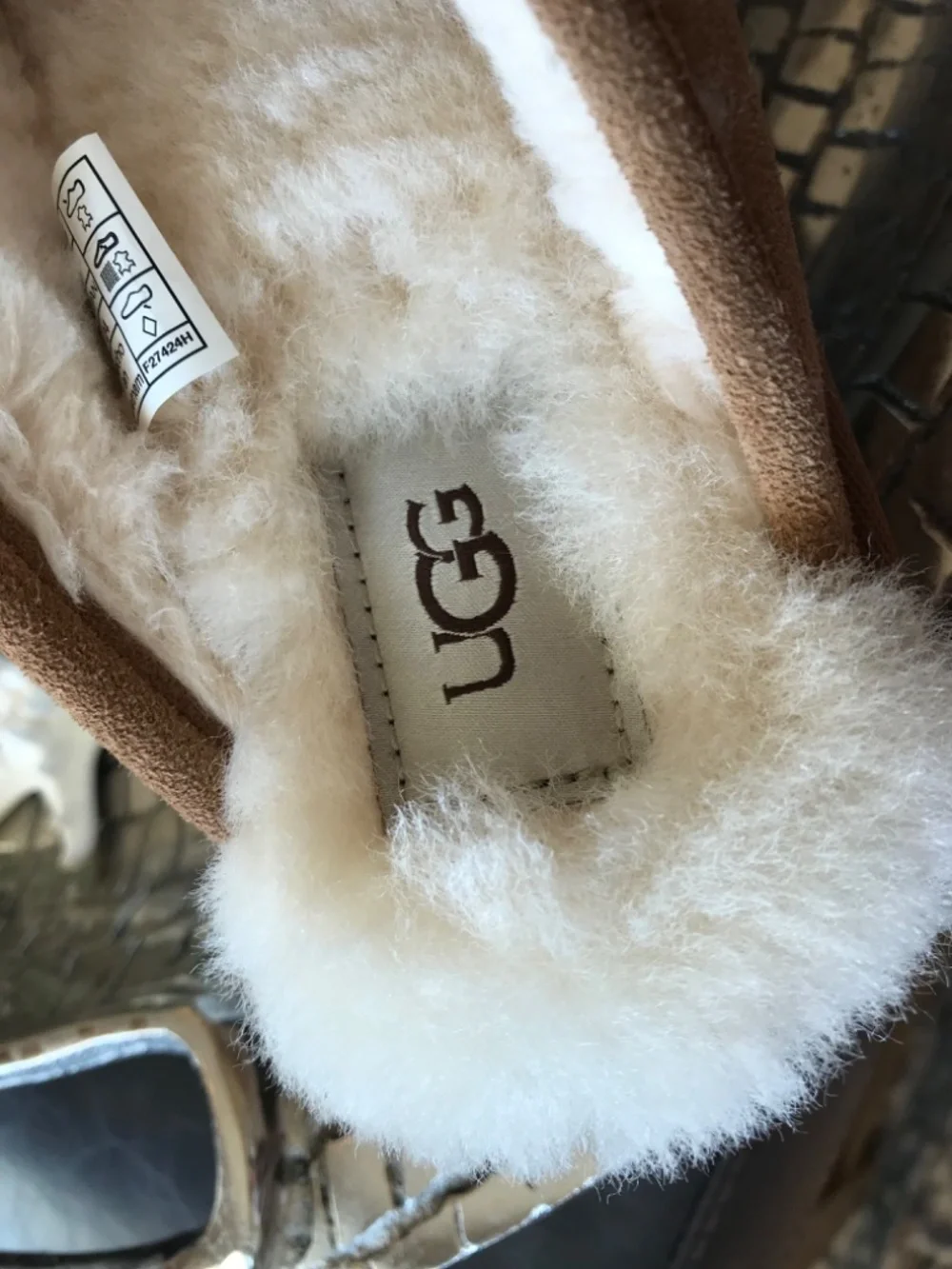 UGG plush comfort